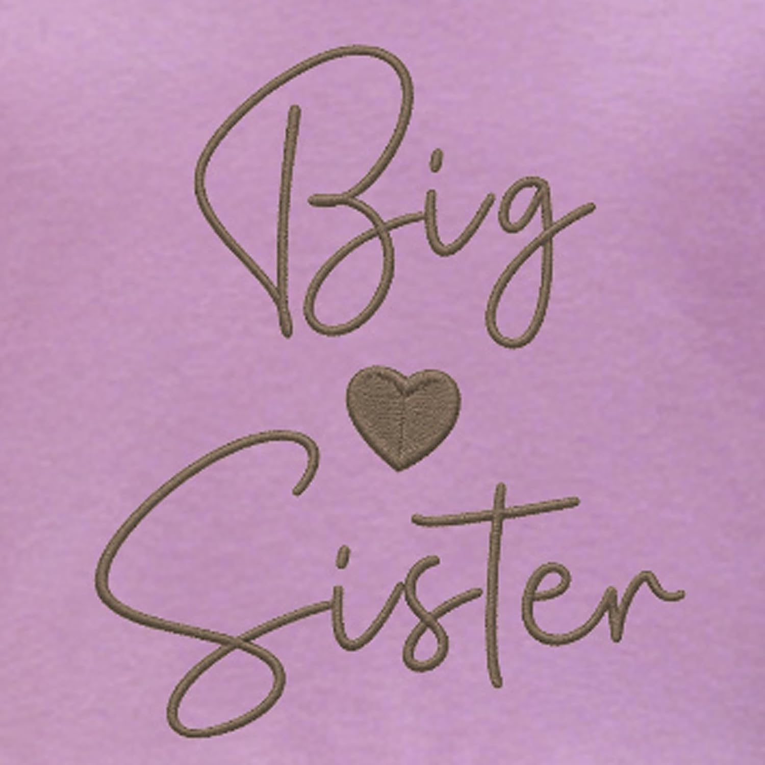Girls Embroidery Big Sister Outfits Gifts for Sister