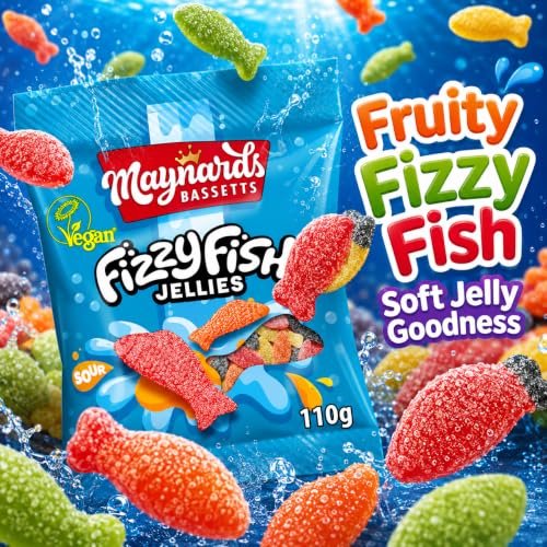 Gomitas Maynards Bassetts Peces Ácidos 110g Pack 2 miniatura 7