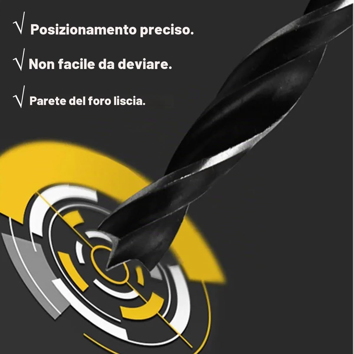 Punte per Legno Lunghe Professionali 4, 5, 6, 7, 8, 10, 12 mm x 300 mm Punte Lunghe per Casseforme, per Legna