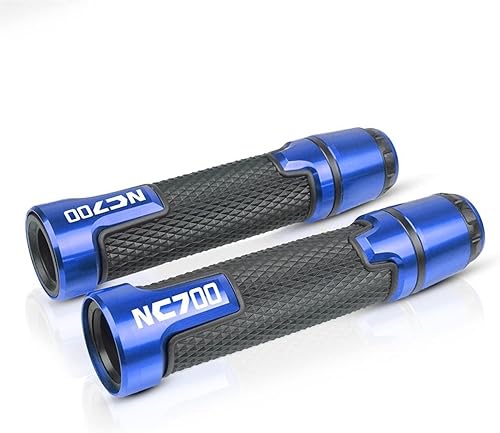 Motocicleta para H&ONDA NC750S NC750X NC 750 Cafe Racer aluminio plástico manillar de motocicleta manillar tapa Moto Racing Grips (Color : azul) disponible en Yaxa Costa Rica