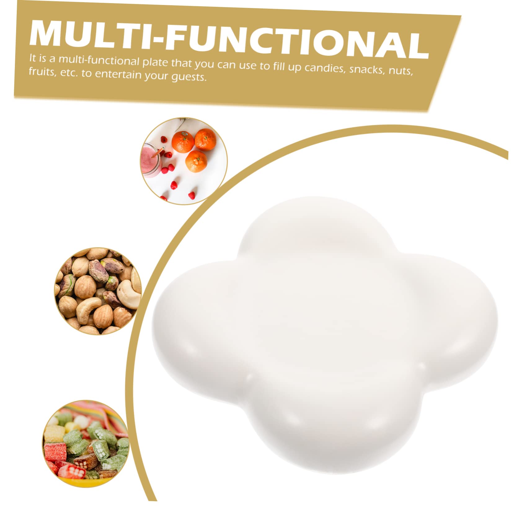Supporto per bacchette, 3 pezzi, piatto da dessert paffuto, sottobicchieri in ceramica, vassoio per frutta secca, piatti da dessert, piatto in porcellana, piatto da portata per cibo, piatto per salse