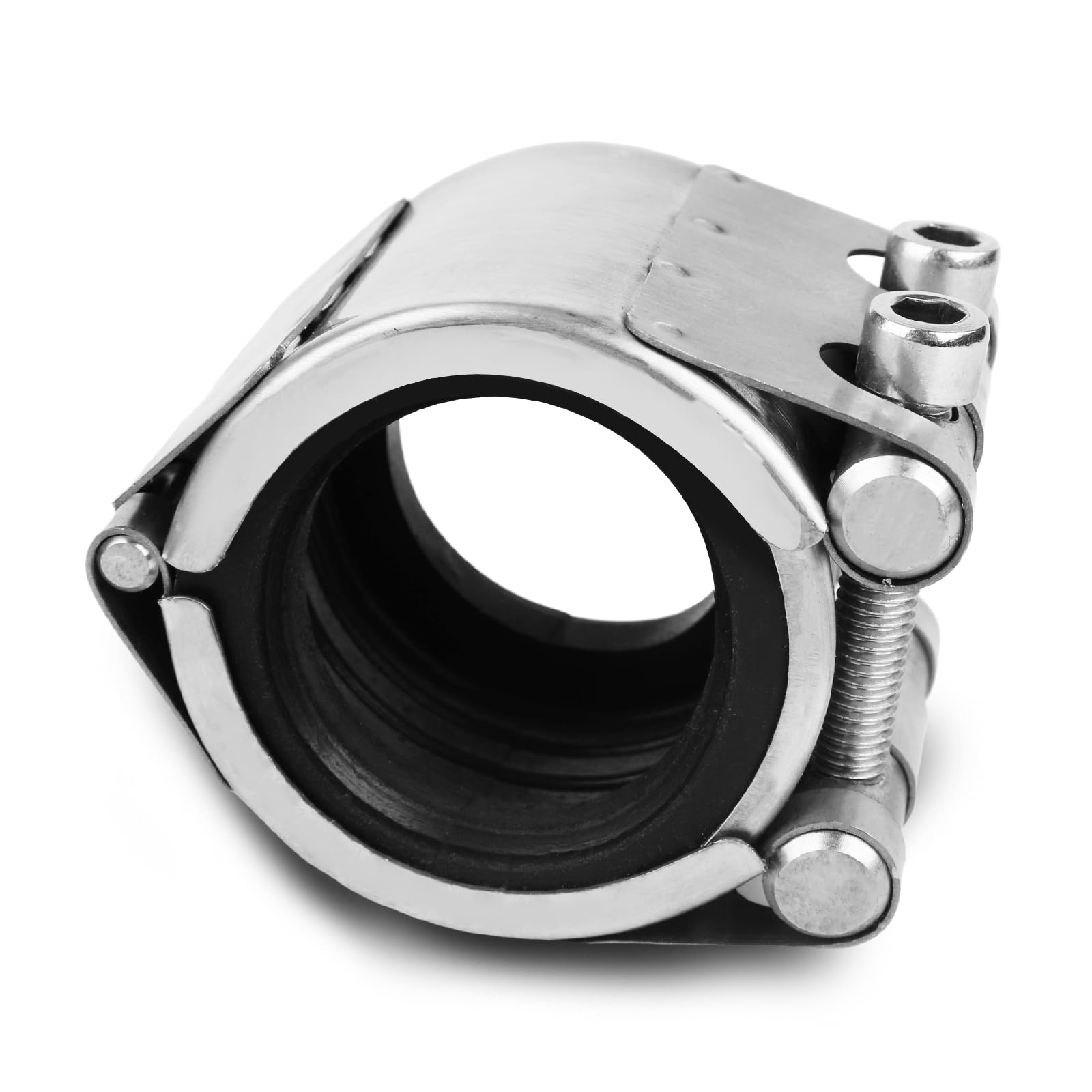 1 1/4 Inch Pipe Repair Clamp Kit for Plastic & Metal Pipes 41mm-44mm -Emergency Duty Leak Sealer with Stainless Steel,High Pressure Resistant,Quick Fix for Water/Gas/Oil Lines