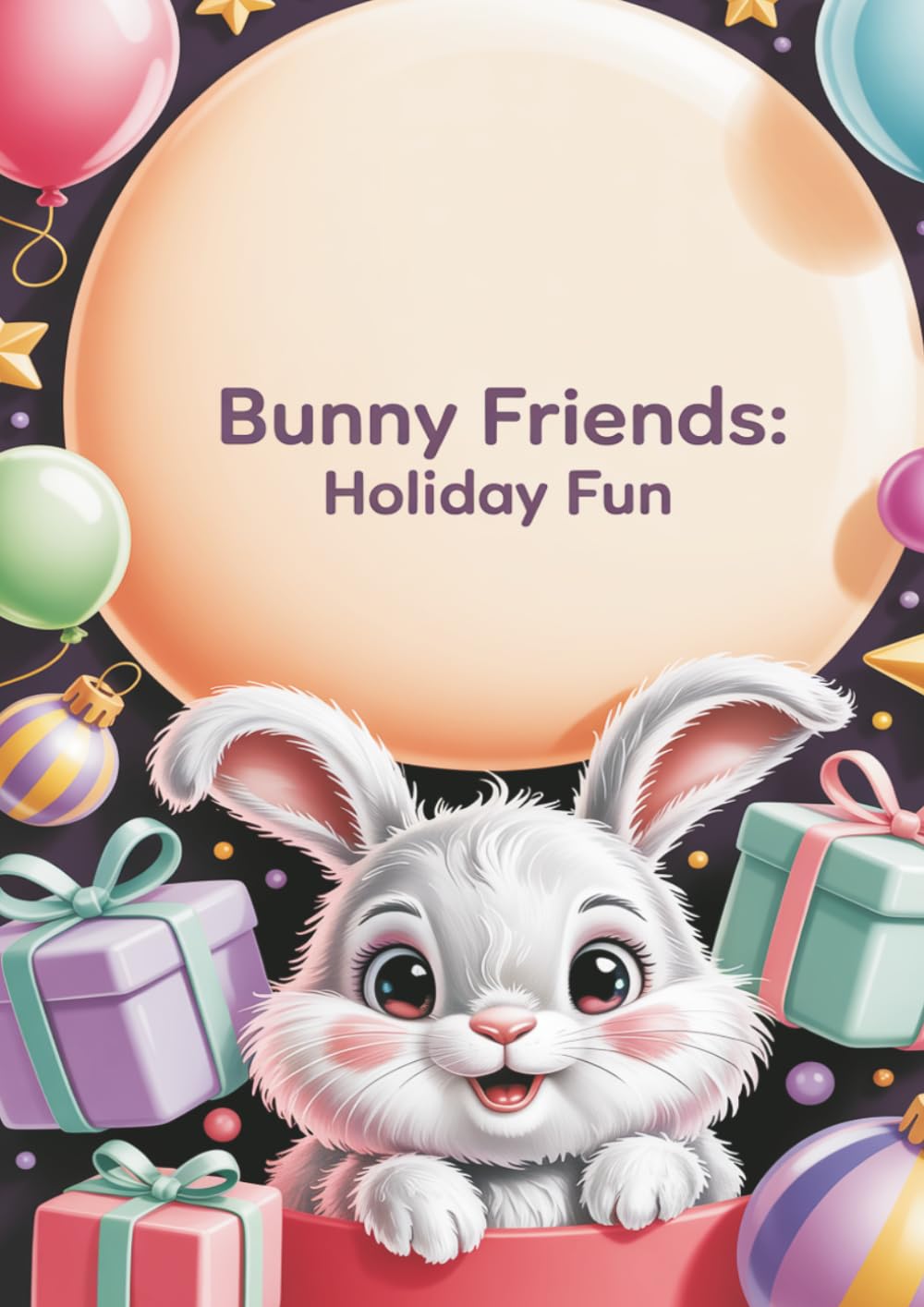 Bunny Friends: Holiday Fun: A Joyful Coloring Book for Kids (Bunny Friends Coloring Book Series)