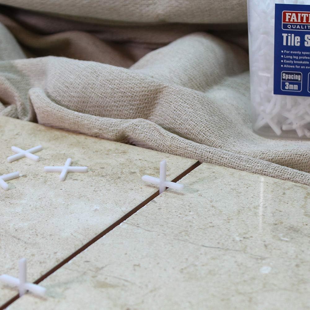 Faithfull Tile Spacer Long Leg 3mm (Tub 1000)