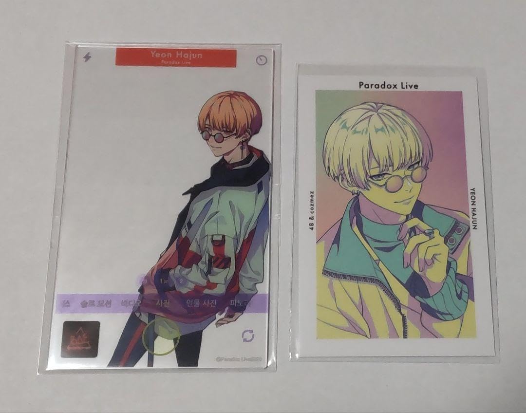 Amazon.co.jp: Paradox Live Gプリ アクリルフォト 夏準 セット 