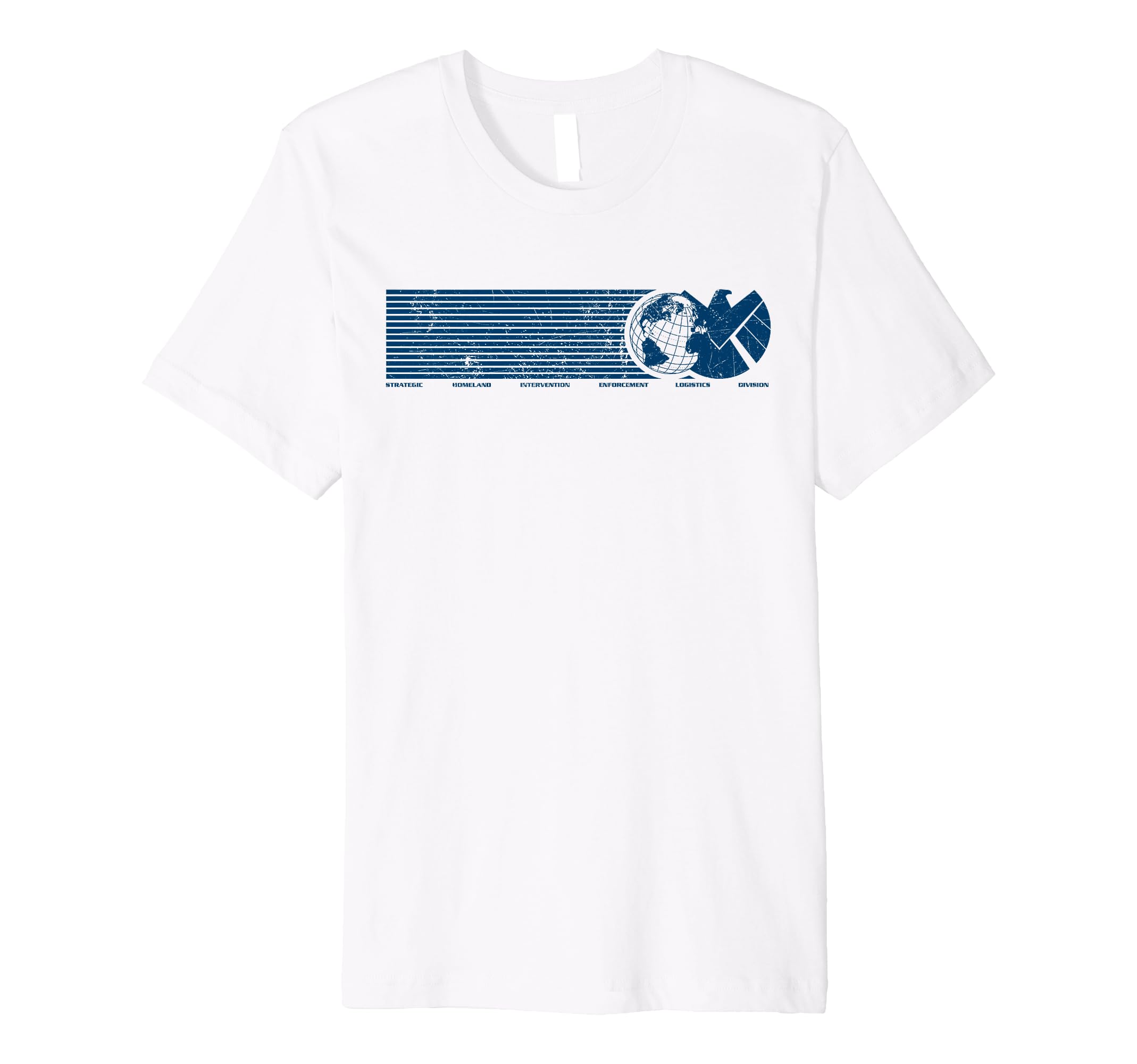 Marvel Agents of S.H.I.E.L.D. Eagle Globe Logo Premium T-Shirt
