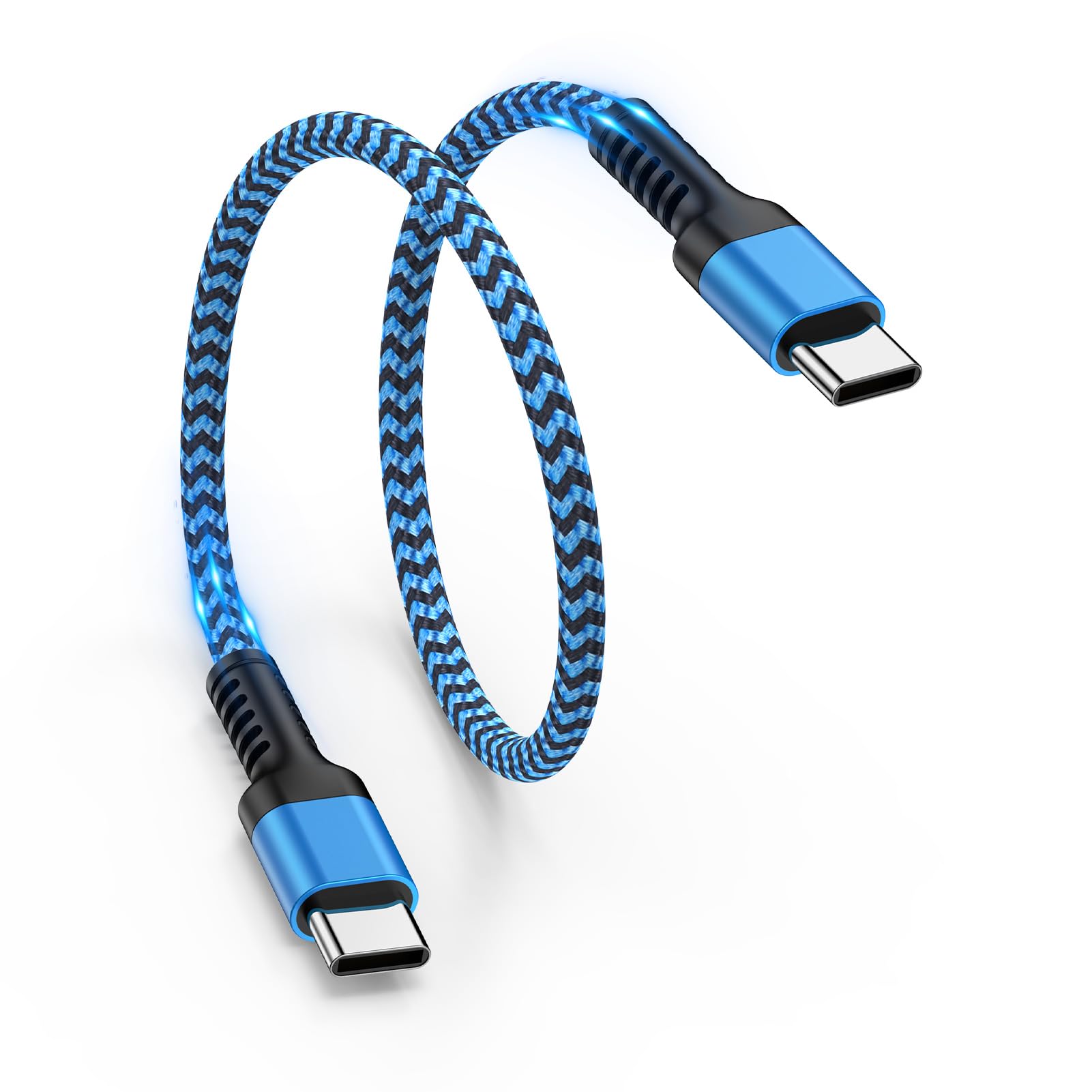 充電ケーブル 互換性 Type-C 充電コード 30cm 短い TYPE C ケーブル 30cm タイプC USBC USB2.0 USB to 60W 3A出力で急速