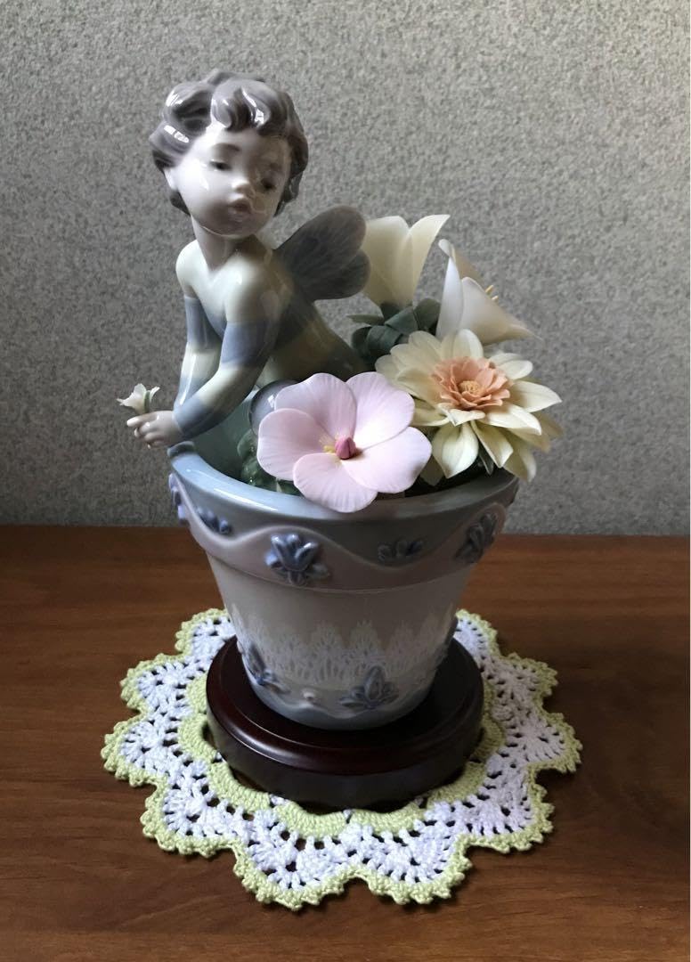 Amazon.co.jp: リヤドロ 花と妖精 : ホーム＆キッチン