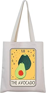 Avocado Gift Avocado Tote Bag Avocado Fruits Theme Gift For Avocado Lovers Avocado Guacamole Grocery Bag For Women