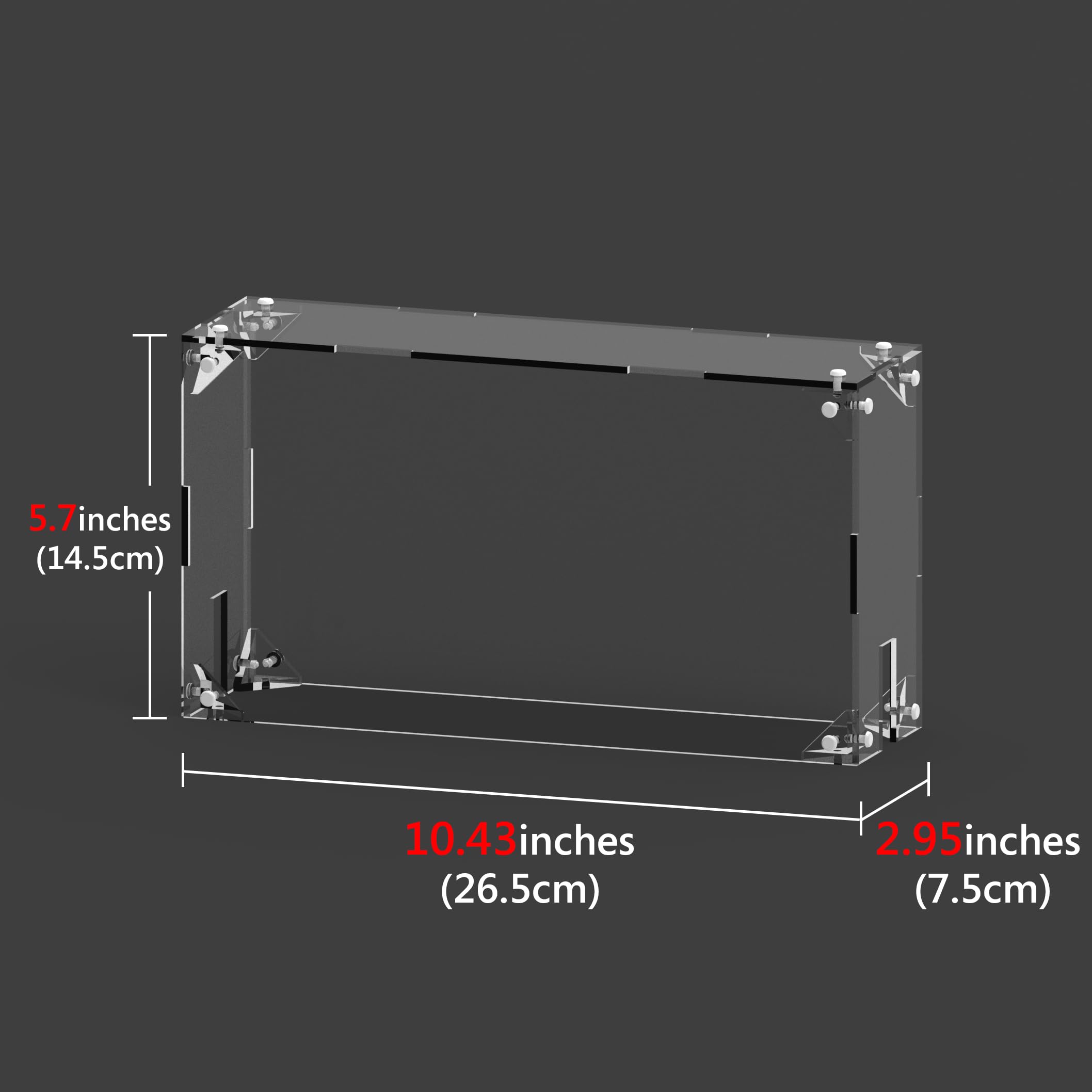 Amazon.com: Geekria Acrylic Dust Cover Transparent Dust Guard