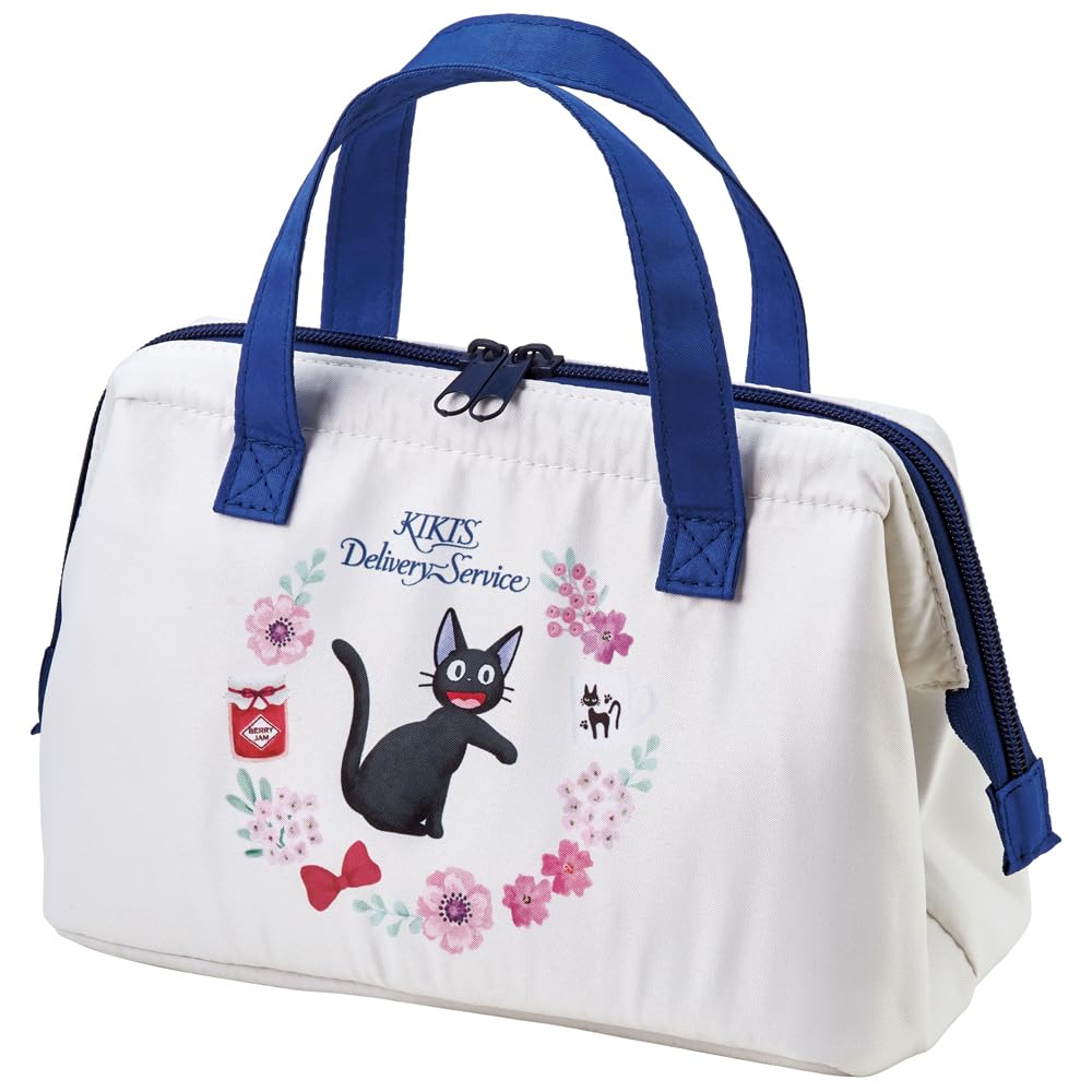 Skater (Skater) Lunch Bag, Insulated, Coin Pouch, Female, Ghibli, Kiki's Delivery Service, French, KGA1-A : Home & Kitchen