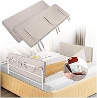 Vista 1 de Mybow Bed Rail Cushion, Hospital Bedside Rail Pads, Medical Foam Padding Bed Fall Protector Rail Covers for Elderly Adults Safety Bed Railing Padded