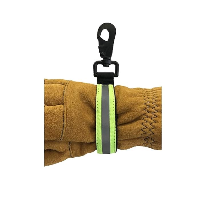 Buy LINE2design Heavy Duty Firefighter Glove Strap with Green