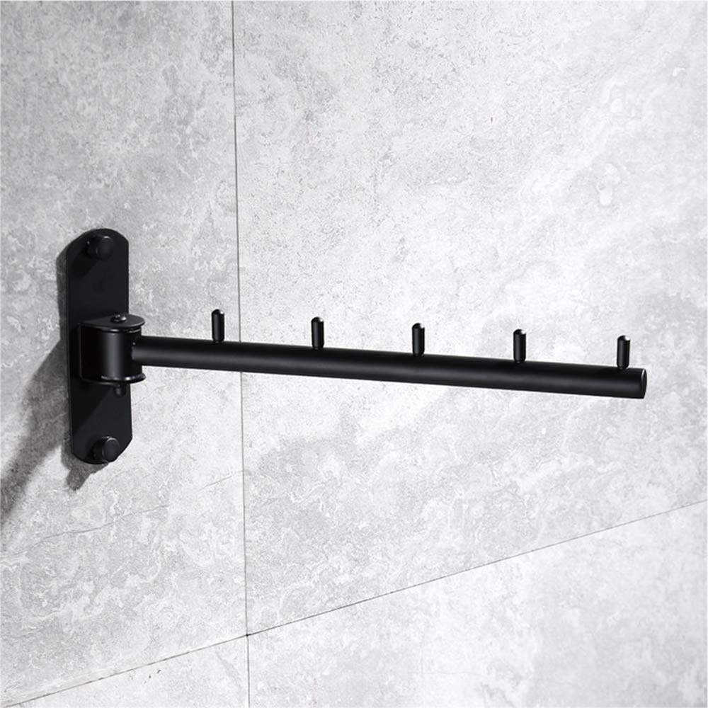 LEZED Appendiabiti da Parete in acciaio inox pieghevole Ganci de Porta Guardaroba Appendiabiti Pieghevoli Ganci Appendi Cappotto Appendiabiti Organizer con Supporto