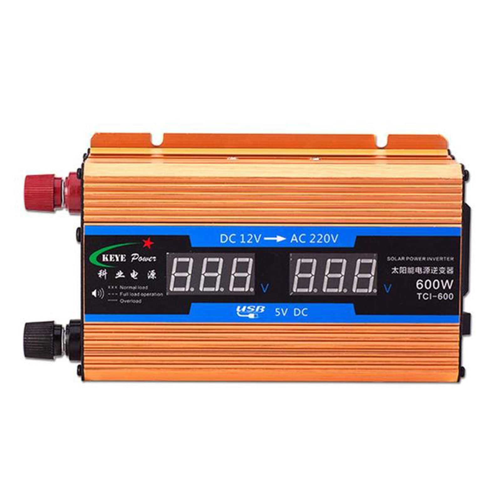 HJHJ 600W-2600W Car Power Inverter DC 12V/24V/48V/60V/72V to AC 110V Modified Sine Wave Inverter wit