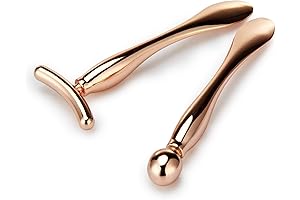 LISAPACK 2PCS Metal Eye Cream Applicator Stick