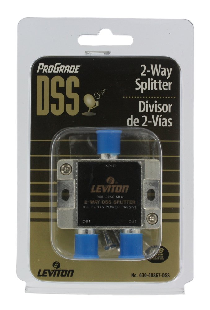 Leviton 40867-dss splitter 2 voies pour signal répartiteur TV