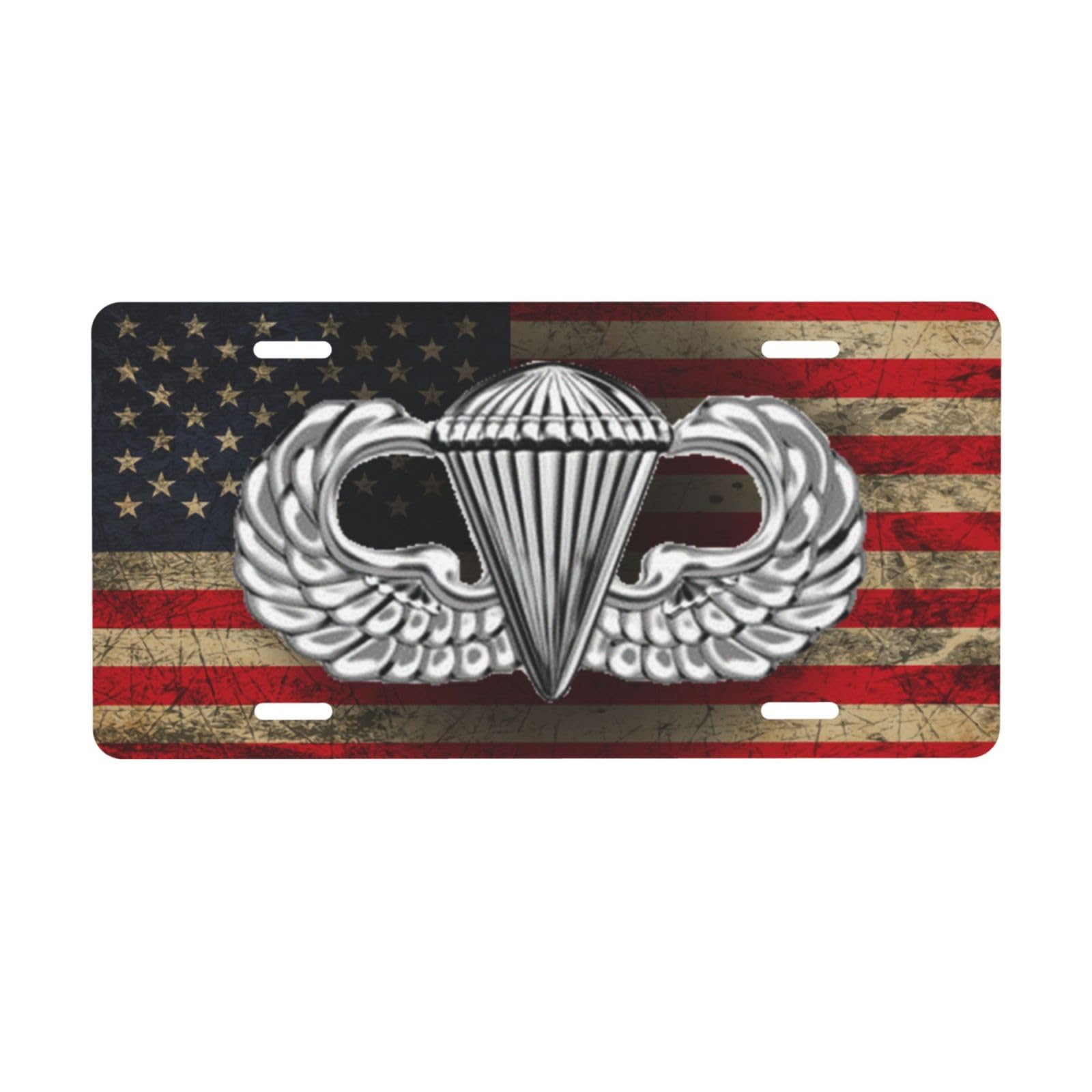 Piguncle Us Paratrooper Wings All-Matching Decorative Plaque 6x12 Inch Exquisite Ornament