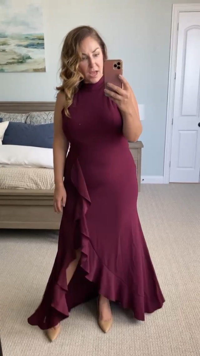 Watch WOOSEA Women's cocktail dress // size up XL on Amazon Live