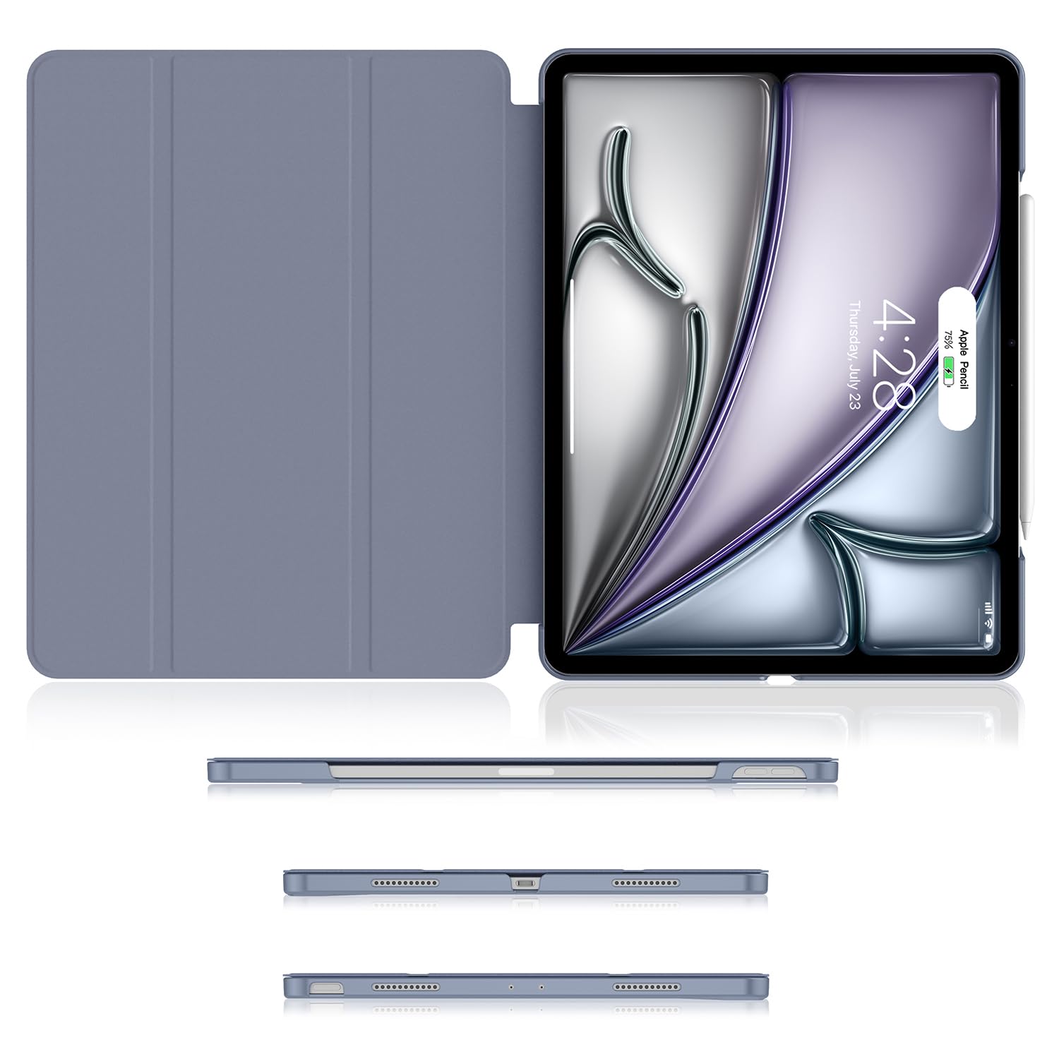 Soke Case for iPad Air 13 Inch (M3/M2) 2025/2024,iPad Pro 12.9