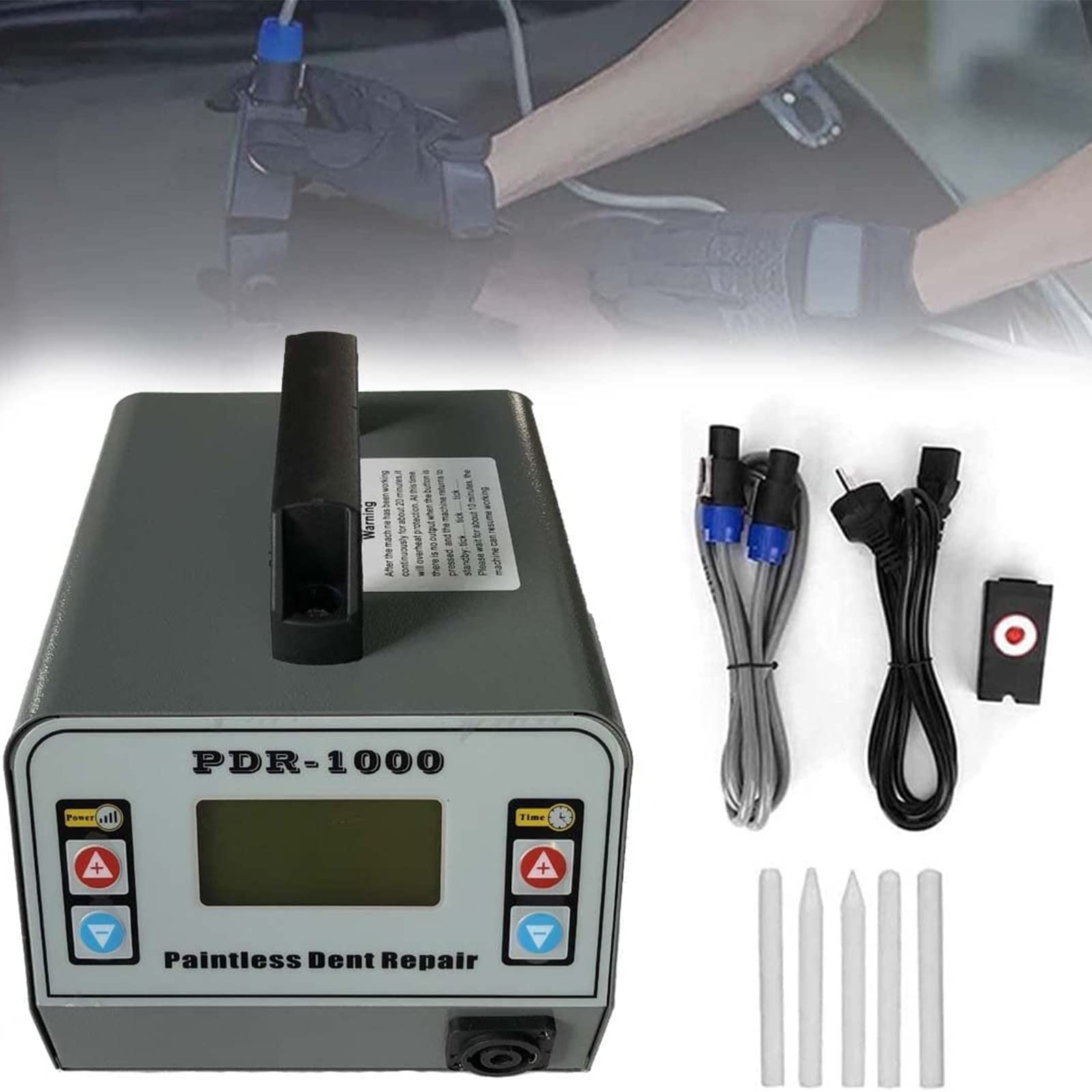 Chauffage à induction outil de réparation de voiture 1000W pour débosselage rapide