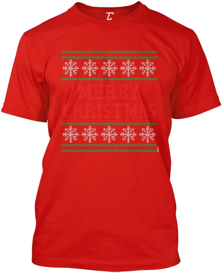 Tcombo Merry Christmas - Xmas Pattern Ugly Men's T-Shirt