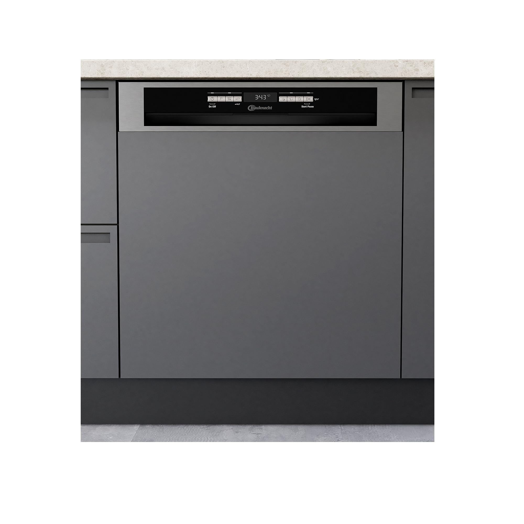 Bauknecht BBO 3O539 PLGT Integrierbarer Geschirrspüler 60 cm / 14 Maßgedecke / ActiveDry/ PowerClean/ Besteckschublade/ LED-Innenbeleuchtung/ V