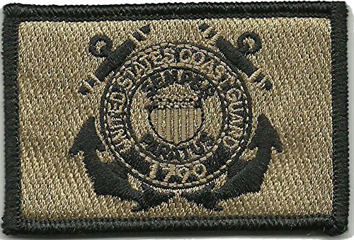 U.S. Coast Guard Tactical Patch - Coyote