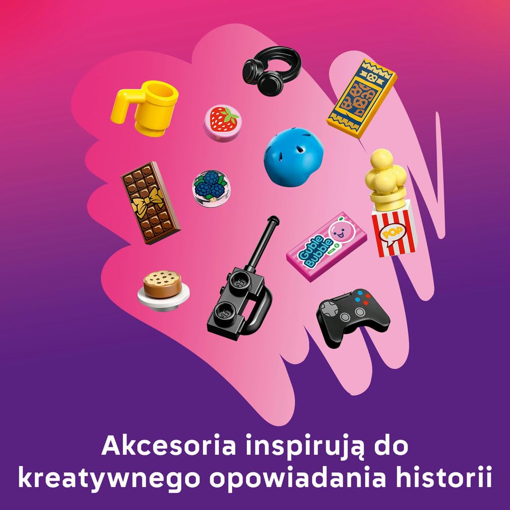LEGO Friends Domek klubu przyjaciół z Heartlake 42689 | Miejsce spotkań, zestaw z minilaleczkami, prezent dla dziewczynki i chłopca 8+, 794 elementy
