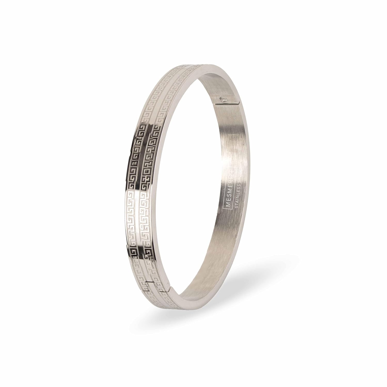 Mesmerize Atticus Stainless Steel Kada Bracelet for Men – Durable, Anti-Tarnish, Water & Sweat Resistant, Hypoallergenic, ... - Review, Price and Buying Guide