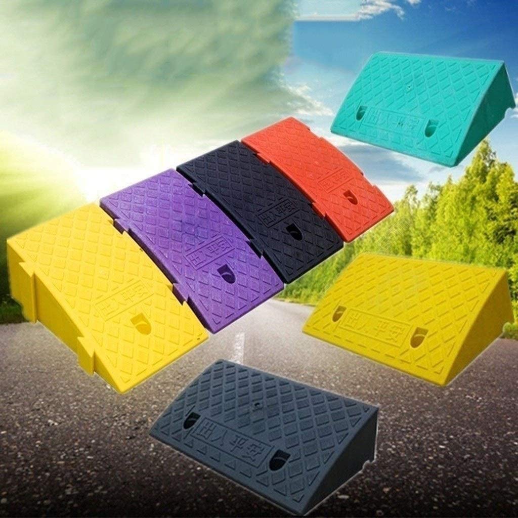 Rampy rowerowe, mata na zewnątrz ulicy wózek dla dziecka wózek inwalidzki mata pod górę produkty do transportu materiałów rampy 7CM/10.5CM