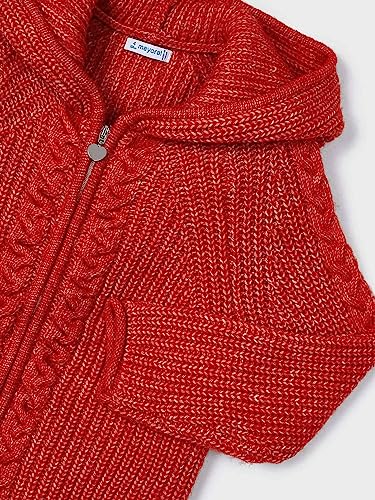 Mayoral Knitting Pullover for Girls Orange3