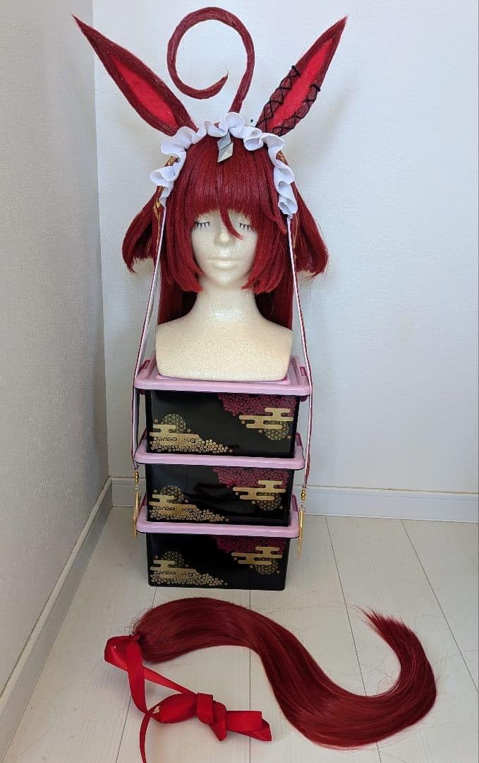 Amazon.co.jp: 【comicoBB】レッドディザイア コスプレ ウイッグ