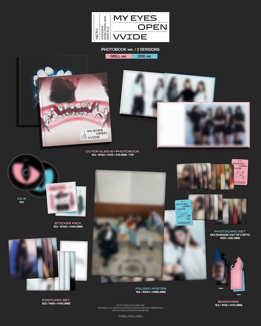 MY EYES OPEN WIDE MEOVV ミヤオ 直筆サイン入り 公式品】MEOVV 直筆サイン MY EYES OPEN WIDE 1セット - メルカリ