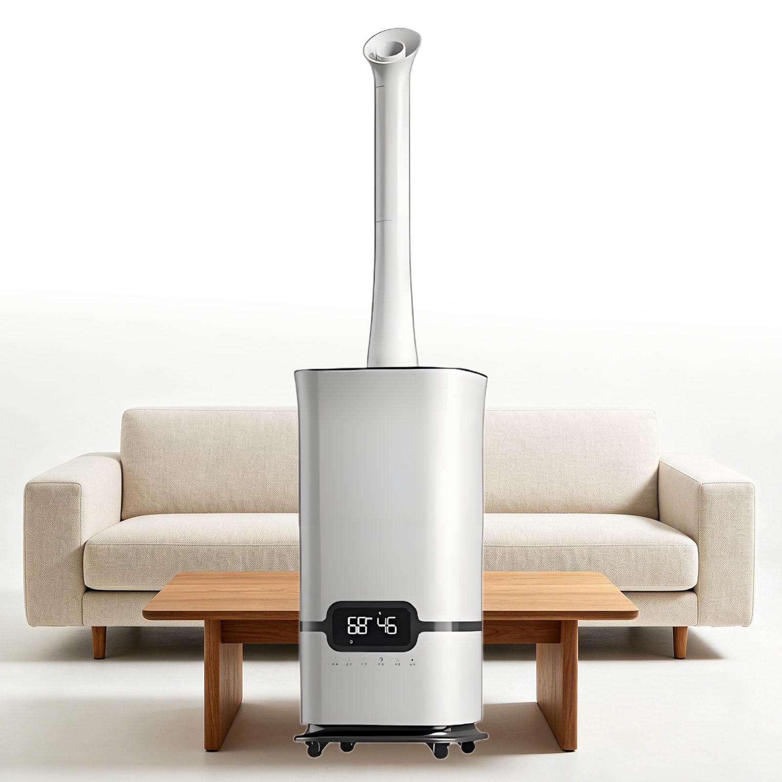 ExoticaBlend Industrial Ultrasonic Humidifier 16L, Commercial Mist Maker for Home and Business Use, Efficient Moisture Production, Ideal for Large Spaces