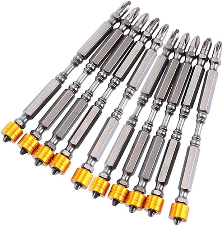 65mm/110mm Screwdriver Bit Set Double Head Bits 1/4'' Hex Shank D1 Steel for Electric Screw Driver (Size : 65mm)