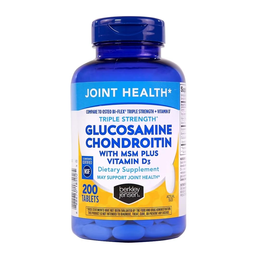 Berkley Jensen Glucosamine Chondroitin Triple Strength