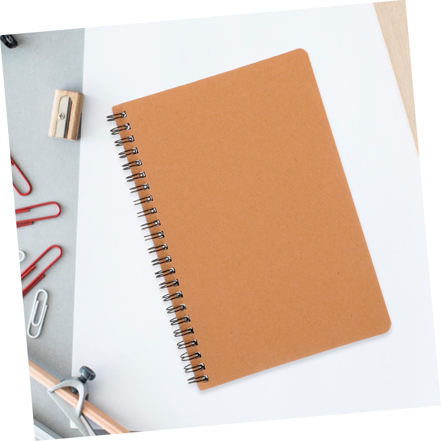 NUOBESTY 10pezzi Diario Pagina Vuota Quaderno Blocchi Note Blocco Note Quaderno Vuoto Diario Pagina Spirale Blocchi per Lista delle Cose