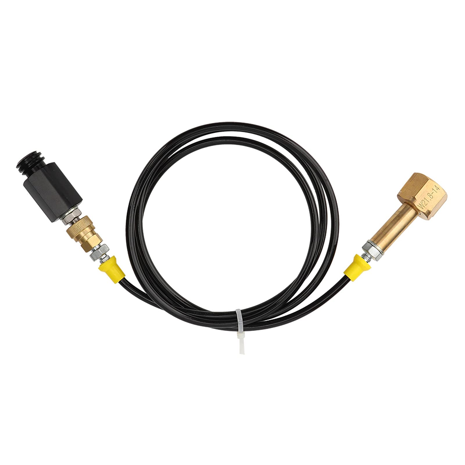 Externer Schlauchadaptersatz für Soda-Stream-Maschine, W21,8-Gewinde, Küchen-Soda-Maker-Zubehör