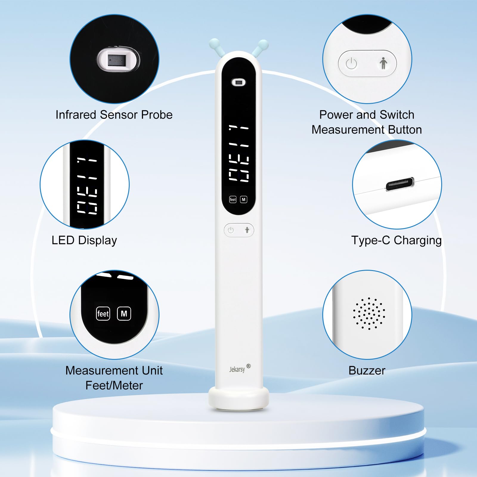Portable Height Meter - Quick Wall Measurement -4