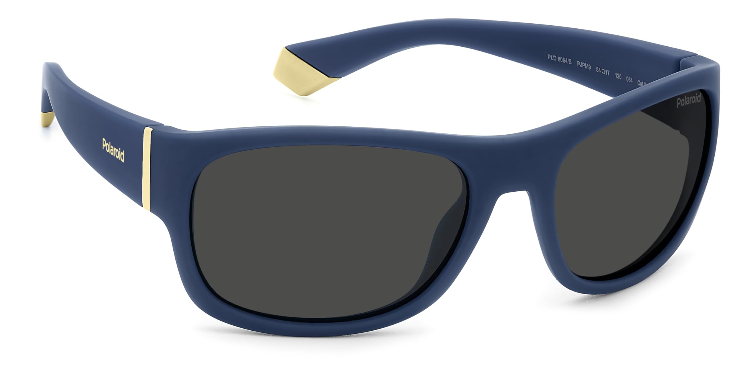 GAFAS POLAROID KIDS - Modelo: PLD 8064/S_ C: BLUE/Eye Size: 54 - Bridge size: 17 Cuidado personal y salud