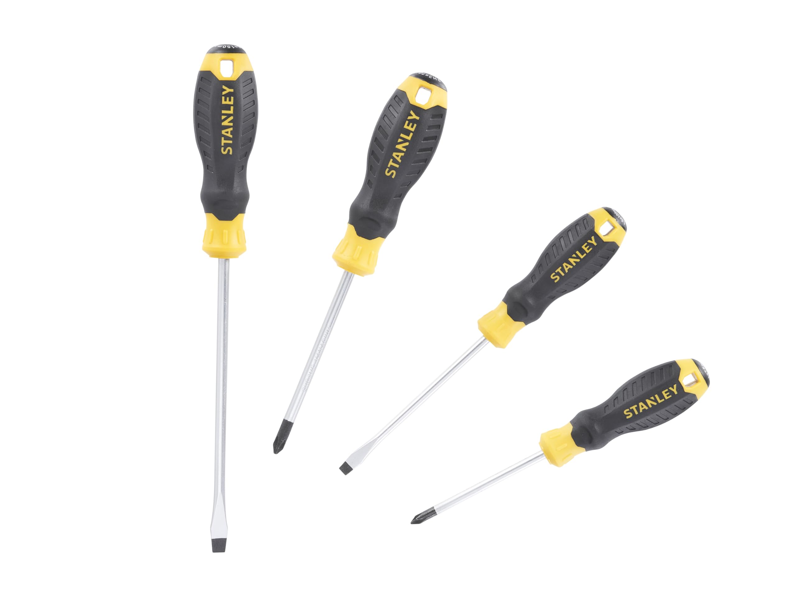 Stanley Cushion Grip™ Screwdriver Set, 4 Piece, Engineered from high-Strength - Image 2