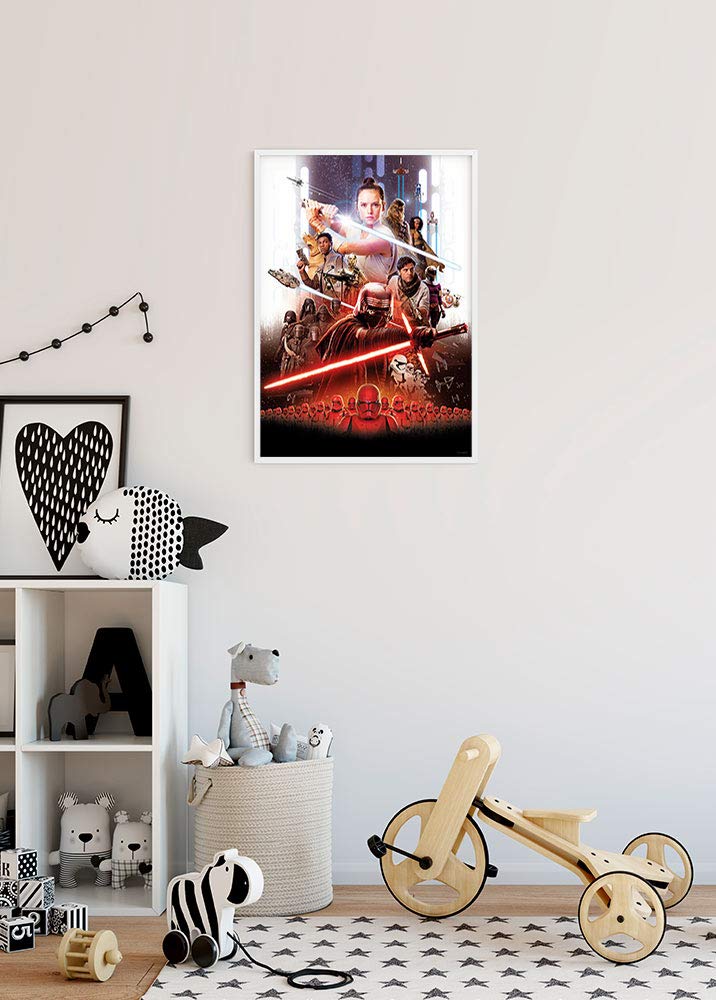 Komar Wandbild Star Wars Kylo Ren | Dark Side Motiv | 50x70 Cm Kunstdruck | Made In Germany | Hohe Qualität, Lichtbeständig