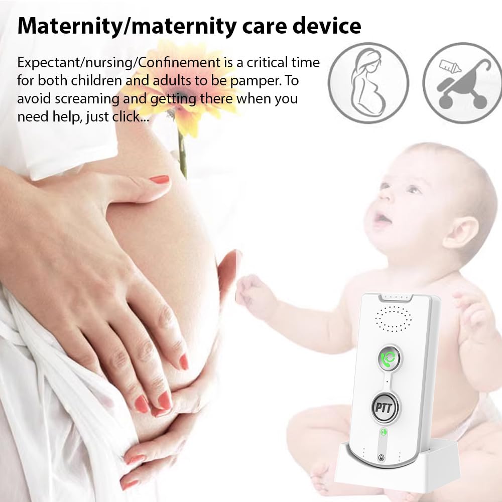 2 citofoni wireless per la casa bidirezionale Voice Interphone Ultra Long Distance Room to Communication Portable Two Way Caller Anziani