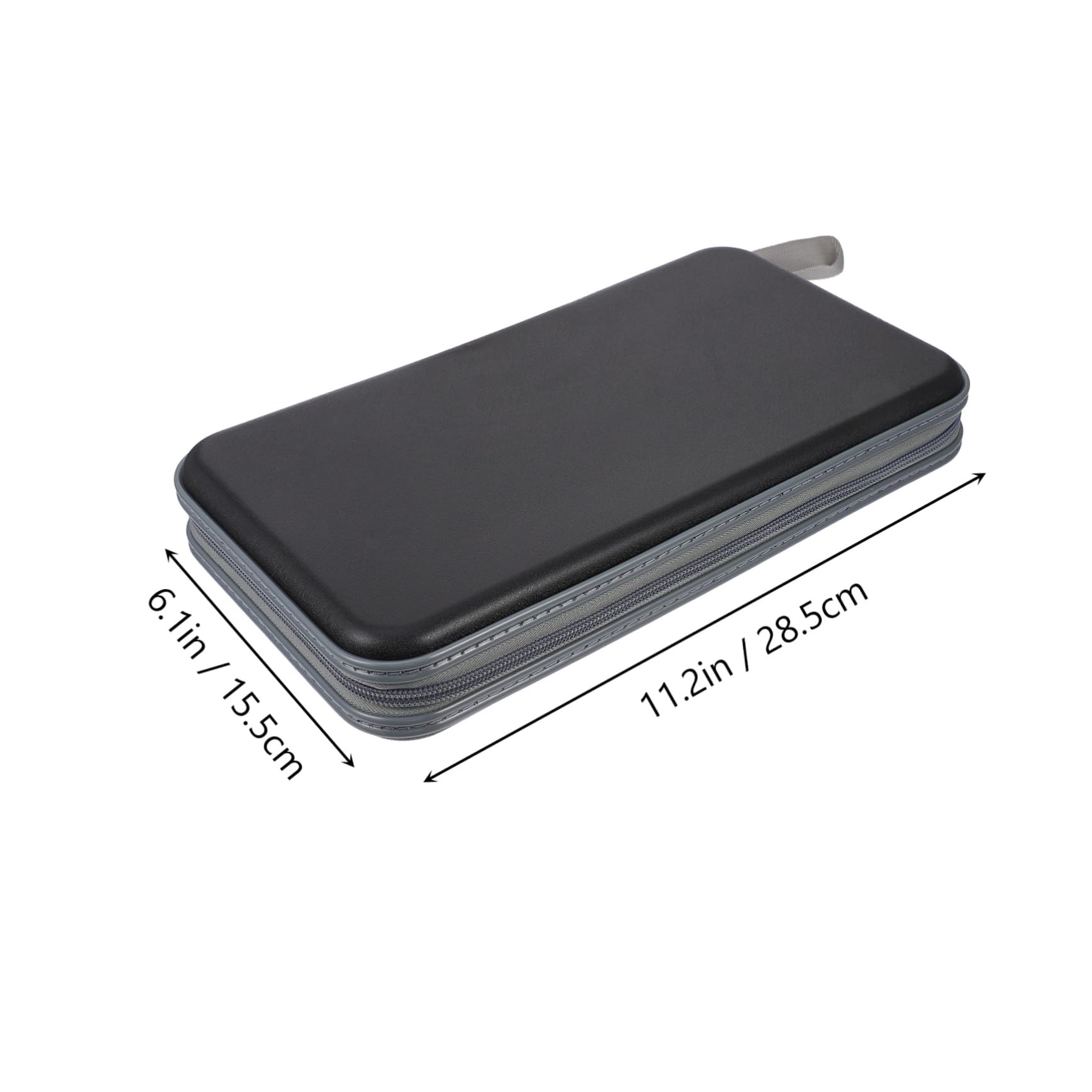 IWOWHERO Capacity CD Storage Pouch Zipper Case for Dvd and CD Disc Organization Portable Holder for Car and Home and Scratches present