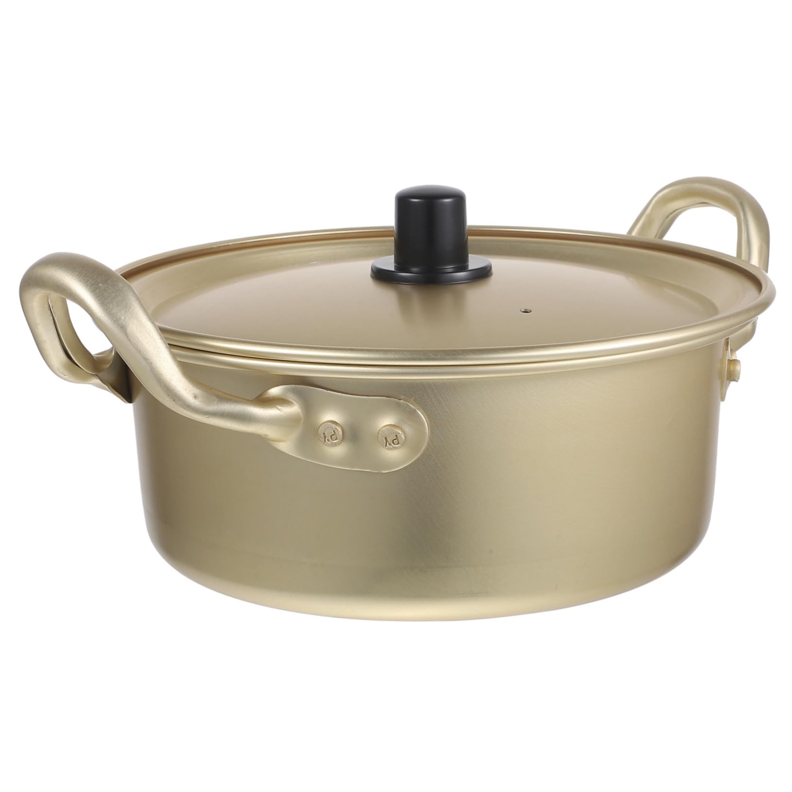 TOPBATHY 2stücke Praktischer Aluminium Kochtopf Für Instant-nudeln Multifunktionaler Feuerheiztopf Für Zuhause Mit Ergonomischem Design Und Einfacher
