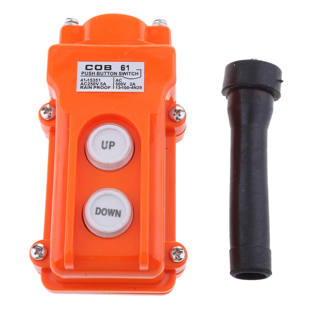 Anbau COB61 Hoist Push Button Switch Up-Down IP55 Rain-Proof Crane Pendant Button-picture-10