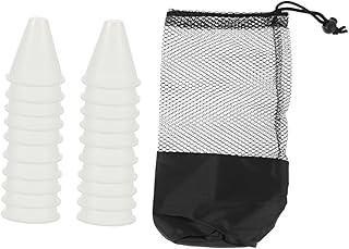 BESPORTBLE Sapatos De Patinação 1 Conjunto De Brilho Luminoso De Brilho De Bola De Cone De Trânsito Luminoso Obstáculo Cones De Treinamento Esportivo Cones Esportivos Marcador De