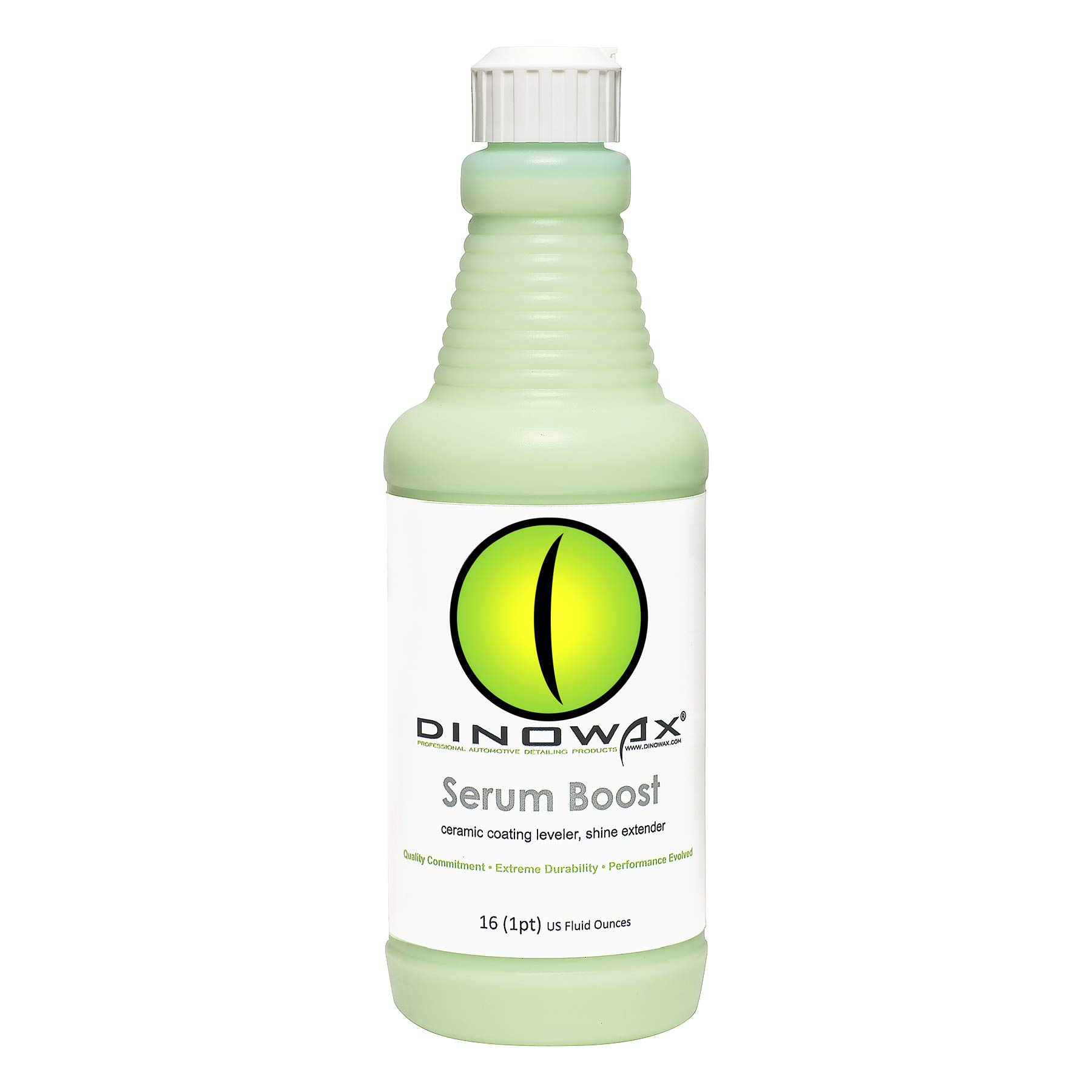 Dinowax Serum BoostTM, Ceramic Coating Leveler and Polisher for Car Detailing, Car Detailing Supplies, Bamboo Lime Scent, Protect Collection (16 Oz)