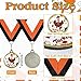 Sasylvia 20 Pcs Thanksgiving Turkey Medals Bulk 2'' Metal Turkey Trot 5k Trophy with Ribbon Leaves Wreath Race Medals Thanksgiving Awards Prizes (Classic)
